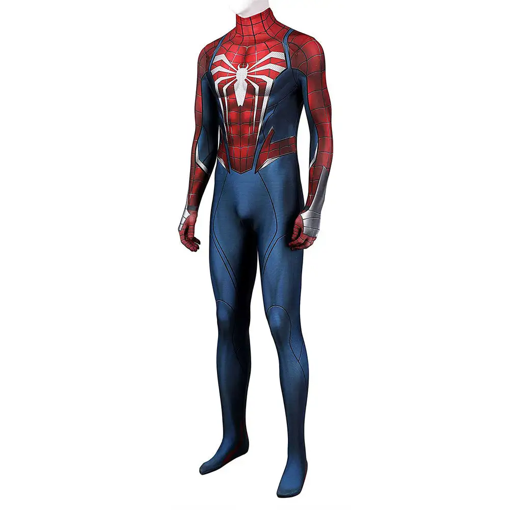 Peter Parker Spider-Man Cosplay Kostüme Halloween Karneval Jumpsuit Stil B 2 Peter Parker Spider-Man Cosplay Kostüme Halloween Karneval Jumpsuit Stil B – Bild 2