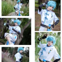 Chongyun Kostüm Genshin Impact Chongyun Cosplay Halloween Karneval Kostüm -DEKORATIONSGESCHÄFT 253470 8