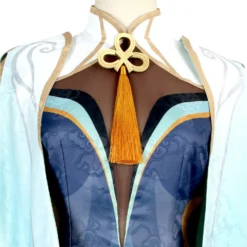 Genshin Impact Clouds Retainer ShenHe Cosplay Kostüm Cosplay Halloween Karneval Outfits -DEKORATIONSGESCHÄFT 254231 5
