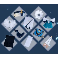 Barbara Kleid Genshin Impact Barbara Damen Cosplay Halloween Karneval Kostüm Set 11 Barbara Kleid Genshin Impact Barbara Damen Cosplay Halloween Karneval Kostüm Set -DEKORATIONSGESCHÄFT 254907 6