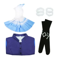 Cryo Abyss Magier Kostüm Genshin Impact Cosplay Halloween Karneval Outfits -DEKORATIONSGESCHÄFT 255195 6