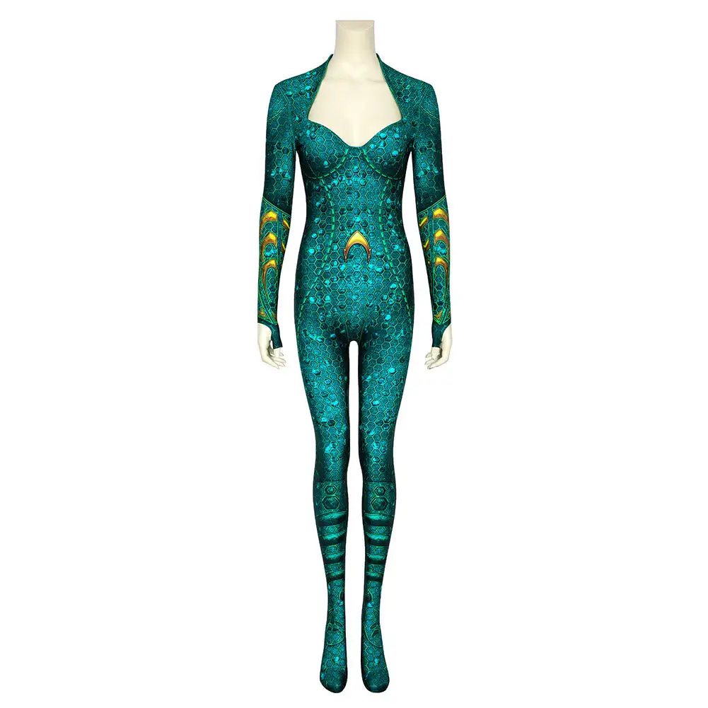 Aquaman Mera Cosplay Kostüm Outfits Halloween Karneval Jumpsuit 1 Aquaman Mera Cosplay Kostüm Outfits Halloween Karneval Jumpsuit