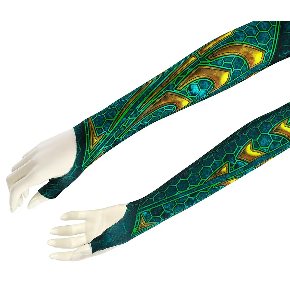 Aquaman Mera Cosplay Kostüm Outfits Halloween Karneval Jumpsuit 6 Aquaman Mera Cosplay Kostüm Outfits Halloween Karneval Jumpsuit – Bild 6