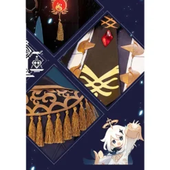 Diluc/Venti/Chongyun/Barbara/ Kostüm Genshin Impact Cosplay Halloween Karneval Kostüm Set -DEKORATIONSGESCHÄFT 255650 6