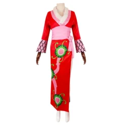 One Piece Boa Hancock Cheongsam Kleid Cosplay Kostüm Halloween Karneval Kleid