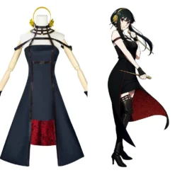 Yor Forger Thorn Princess SPY×FAMILY Cosplay Kostüm Halloween Karneval Kleid