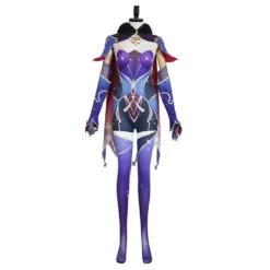 Genshin Impact Mona Kleid Cosplay Outfits Halloween Karneval Kostüm