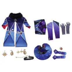 Genshin Impact Mona Kleid Cosplay Outfits Halloween Karneval Kostüm -DEKORATIONSGESCHÄFT 256622 6