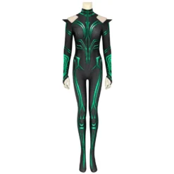 Thor: Ragnarok Hela Jumpsuit Cosplay Outfits Halloween Karneval Kostüm -DEKORATIONSGESCHÄFT 256803 4