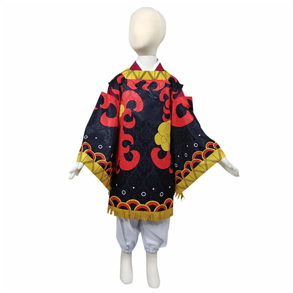Kinder Demon Slayer Kamado Tanjuurou Kostüm Kimono Cosplay Halloween Karneval Outfits 1 Kinder Demon Slayer Kamado Tanjuurou Kostüm Kimono Cosplay Halloween Karneval Outfits
