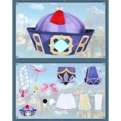 Qiqi Genshin Impact QiqiCosplay Kostüm Qiqi Halloween Karneval Kostüm -DEKORATIONSGESCHÄFT 258266 7