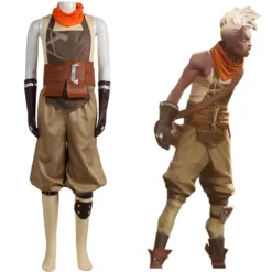 Arcane: League Of Legends Ekko Cosplay Kostüme Halloween Karneval Outfits