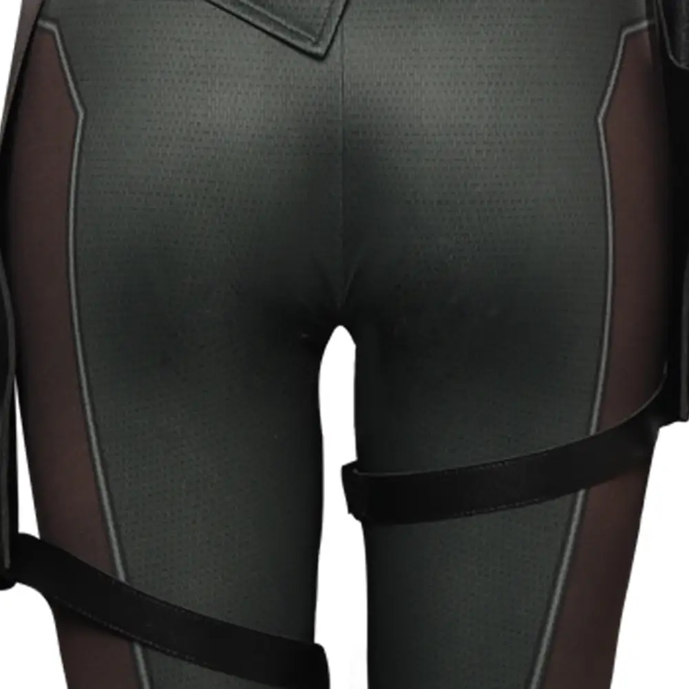 Guardians Of The Galaxy Vol. 3 Gamora Jumpsuit Cosplay Kostüm Halloween Karneval Overall 9 Guardians Of The Galaxy Vol. 3 Gamora Jumpsuit Cosplay Kostüm Halloween Karneval Overall – Bild 9