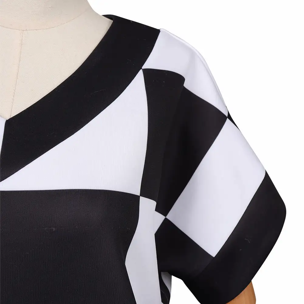 Wednesday Addams Wester Cosplay Halloween Karneval Outfits 7 Wednesday Addams Wester Cosplay Halloween Karneval Outfits – Bild 7