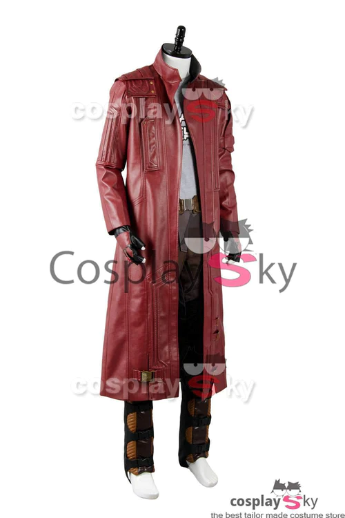 Guardians Of The Galaxy Star-Lord Cosplay Kostüm Halloween Karneval Outfits 2 Guardians Of The Galaxy Star-Lord Cosplay Kostüm Halloween Karneval Outfits – Bild 2