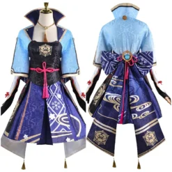 Kamisato Ayaka Cosplay Genshin Impact Kostüm Halloween Karneval Kleid -DEKORATIONSGESCHÄFT 2b01660c8c7e03f02d7b614575a29d39
