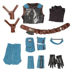 The Mandalorian 2 Bo-Katan Kryze Kostüm Jumpsuit Halloween Karneval Outfits -DEKORATIONSGESCHÄFT 2c1c5e6ce0b844d2e899b37bc801255c