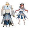 Genshin Impact Nilou Cosplay Kostüm Outfits Halloween Karneval Kleid