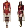 Shazam! Fury Of The Gods Cosplay Mary Marvel Kostüm Halloween Karneval Kleid