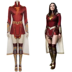 Shazam! Fury Of The Gods Cosplay Mary Marvel Kostüm Halloween Karneval Kleid