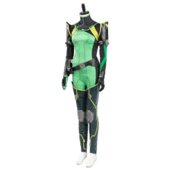 Valorant Controller Viper Damen Jumpsuit Cosplay Halloween Karneval Kostüm -DEKORATIONSGESCHÄFT 2e50580a452ff52cbf7a0f769752f7be
