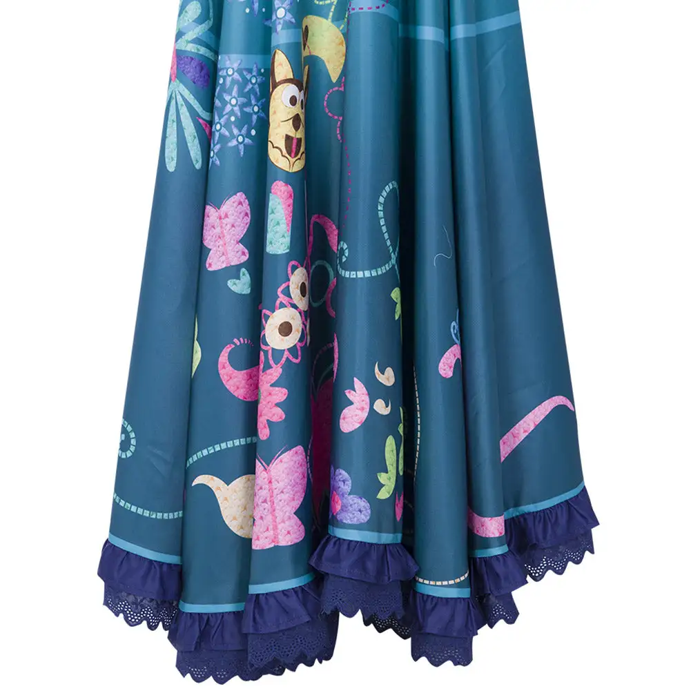 Encanto Mirabel Cosplay Kostüme Outfits Halloween Karneval Kleid 7 Encanto Mirabel Cosplay Kostüme Outfits Halloween Karneval Kleid – Bild 7