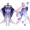 Genshin Impact Sangonomiya Kokomi Cosplay Kostüme Halloween Karneval Outfits