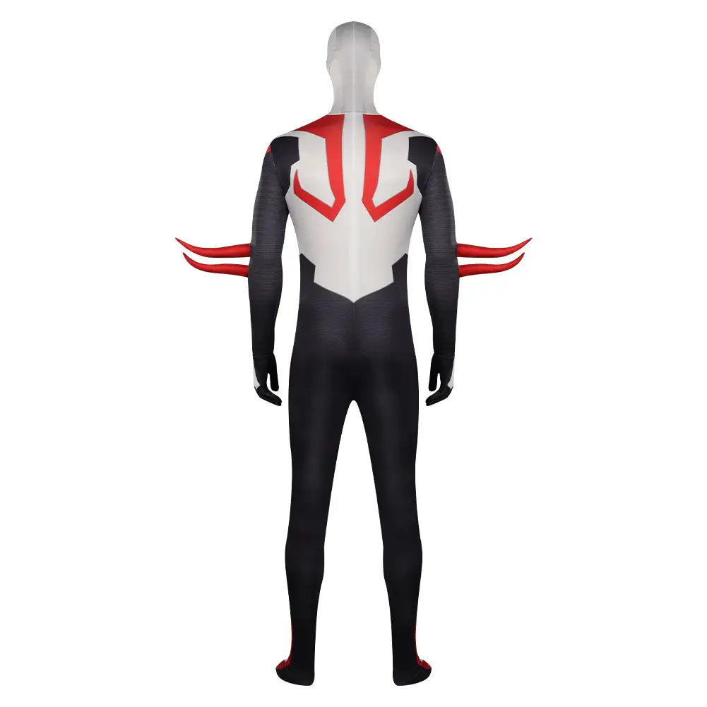 Spider-Man 2099 Miguel O'Hara Overall Cosplay Halloween Karneval Kostüm 4 Spider-Man 2099 Miguel O'Hara Overall Cosplay Halloween Karneval Kostüm – Bild 4