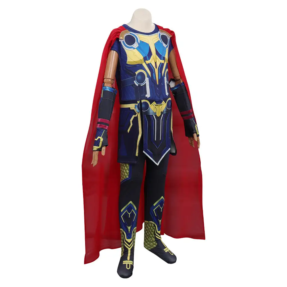 Kinder Thor: Love And Thunder (2022) Cosplay Thor Kostüm Outfits Halloween Karneval Jumpsuit 5 Kinder Thor: Love And Thunder (2022) Cosplay Thor Kostüm Outfits Halloween Karneval Jumpsuit – Bild 5