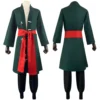 One Piece Roronoa Zoro Cosplay Kostüme Halloween Karneval Outfits