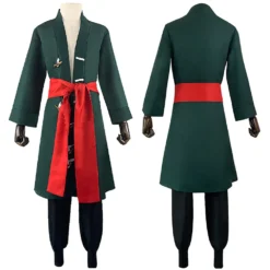 One Piece Roronoa Zoro Cosplay Kostüme Halloween Karneval Outfits