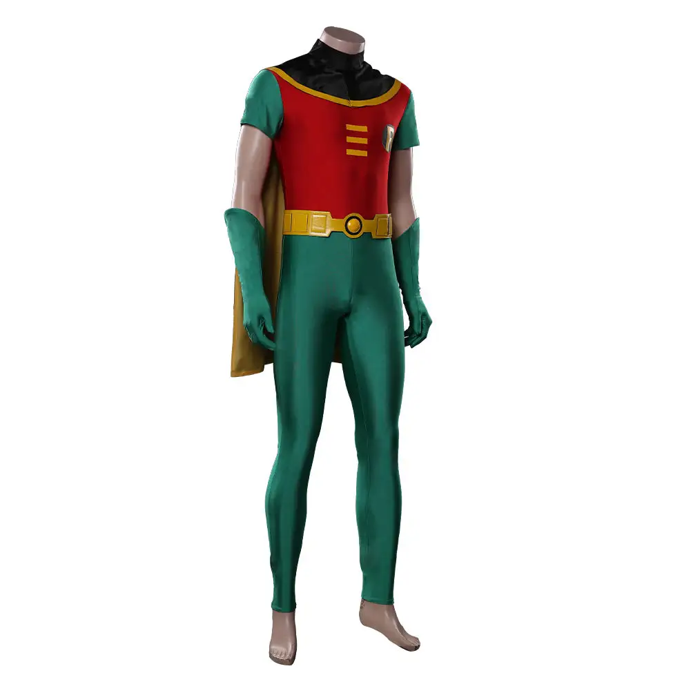 Teen Titans Robin Cosplay Kostüm Jumpsuit Halloween Karneval Outfits 5 Teen Titans Robin Cosplay Kostüm Jumpsuit Halloween Karneval Outfits – Bild 5