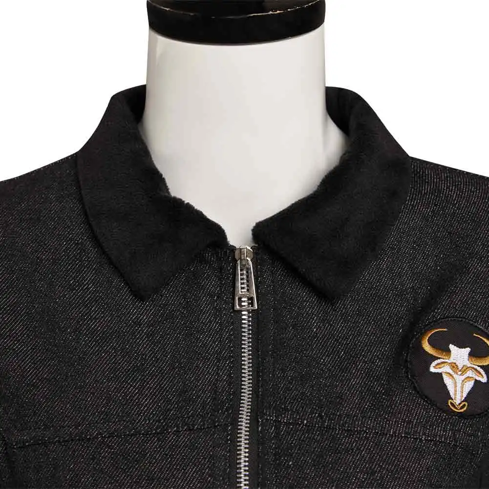 Stranger Things 4 Robin Cosplay Kostüm Denim Outfits Halloween Karneval Mantel 10 Stranger Things 4 Robin Cosplay Kostüm Denim Outfits Halloween Karneval Mantel – Bild 10