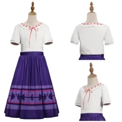 Kinder Encanto Luisa Madrigal Cosplay Kostüm Halloween Karneval Outfits -DEKORATIONSGESCHÄFT 388245f3ba6df24a8714ffd8c7d464b9