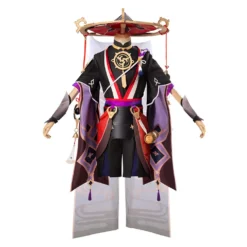 Genshin Impact Fatui Scaramouche Cosplay Kostüme Halloween Karneval Outfits