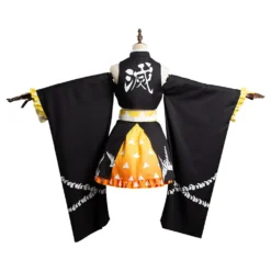 Demon Slayer Agatsuma Zenitsu Cosplay Kimono Halloween Karneval Damen Outfits Cossky® -DEKORATIONSGESCHÄFT 3910933e5de7098b2b6d3d1ee28f693b