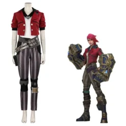 Arcane: League Of Legends Vi The Piltover Enforcer Cosplay Kostüme Halloween Karneval Outfits -DEKORATIONSGESCHÄFT 3 9cdf4e10 35b4 4e0a 9309 ed178d3f5abe