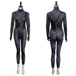 Wednesday Addams Cosplay Wednesday Kostüm Halloween Karneval Jumpsuit