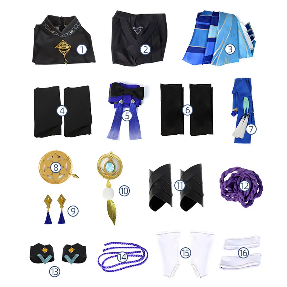 Wanderer Cosplay Genshin Impact Kostüm Halloween Karneval Outfits 8 Wanderer Cosplay Genshin Impact Kostüm Halloween Karneval Outfits – Bild 8