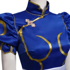 Street Fighter(SF) Chun Li Cosplay Cheongsam Halloween Karneval Kostüm -DEKORATIONSGESCHÄFT 3c465c1b1d40738bca5a095543288ae4