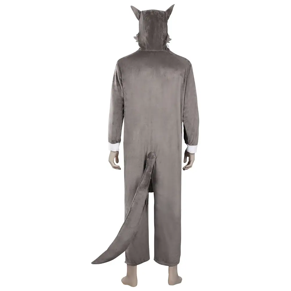 The Bad Guys Wolf Cosplay Kostüm Overall Halloween Karneval Originell Pyjamas Cossky® 4 The Bad Guys Wolf Cosplay Kostüm Overall Halloween Karneval Originell Pyjamas Cossky® – Bild 4