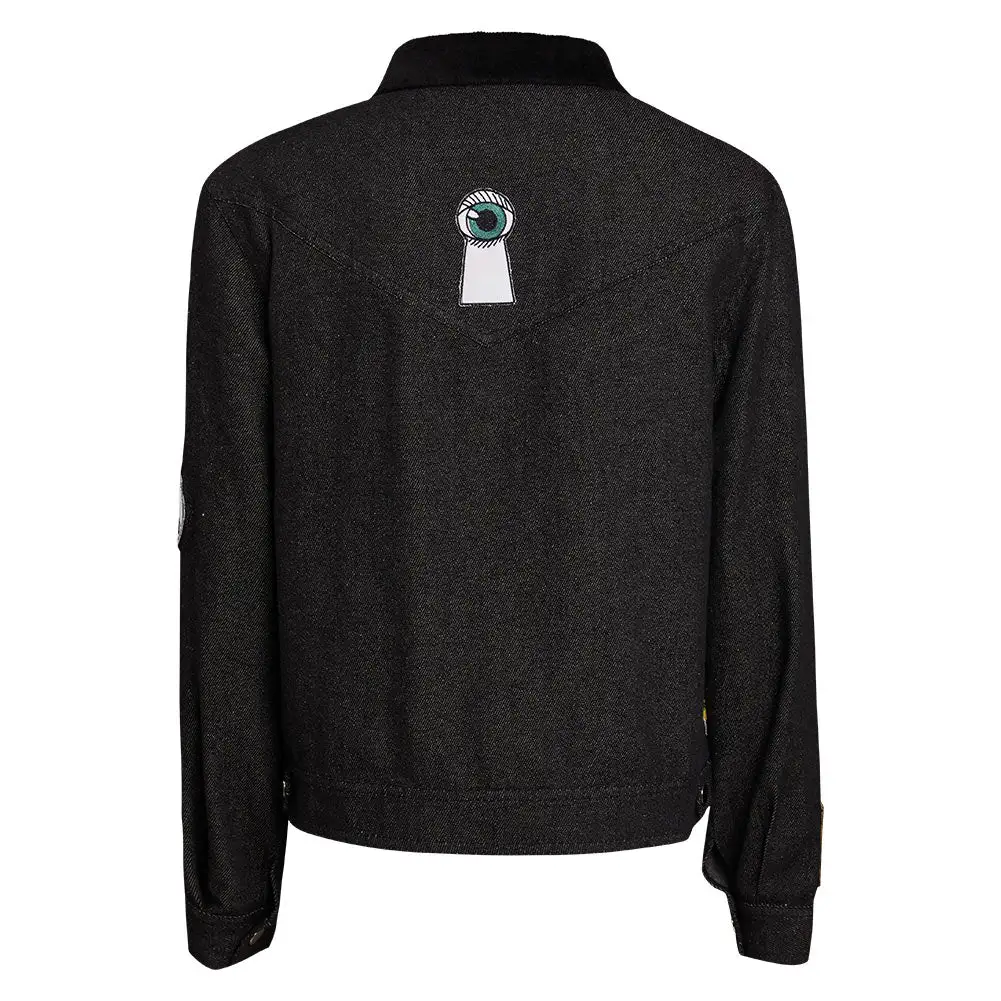 Stranger Things 4 Robin Cosplay Kostüm Denim Outfits Halloween Karneval Mantel 9 Stranger Things 4 Robin Cosplay Kostüm Denim Outfits Halloween Karneval Mantel – Bild 9