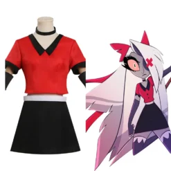 Hazbin Hotel VAGGIE Cosplay Kostüm Halloween Karneval Outfits
