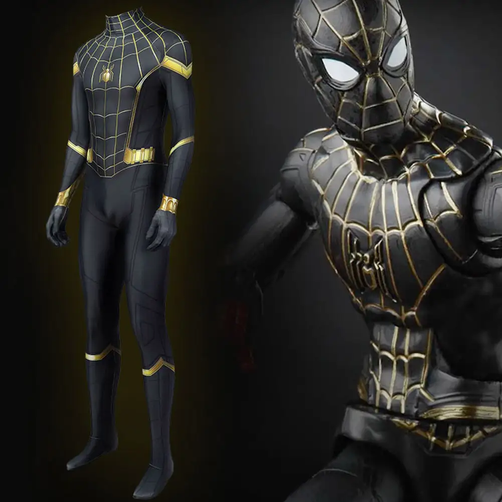 Spider-Man:No Way Home Peter Parker Cosplay Kostüme Outfits Halloween Karneval Unisex Jumpsuit 7 Spider-Man:No Way Home Peter Parker Cosplay Kostüme Outfits Halloween Karneval Unisex Jumpsuit – Bild 7