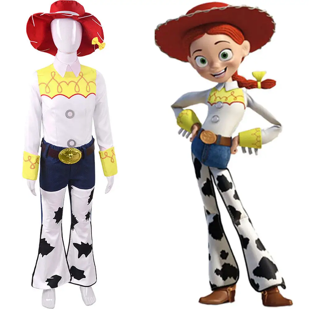 Kinder Jessie Toy Story Cosplay Kostüm Halloween Karneval Outfits 1 Kinder Jessie Toy Story Cosplay Kostüm Halloween Karneval Outfits