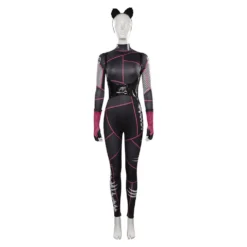 Wednesday Addams Enid Sinclair Cosplay Catsuit Kostüm Halloween Karneval Jumpsuit