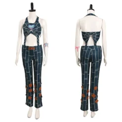 JoJo’s Bizarre Adventure Stone Ocean Jolyne Cujoh Cosplay Kostüm Halloween Karneval Outfits