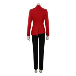 Star Trek: Discovery Michael Burnham Cosplay Kostüme Rot Uniform Outfits Halloween Karneval Kostüme -DEKORATIONSGESCHÄFT 428b9695f2e8358b505ea7e3406dd5a2