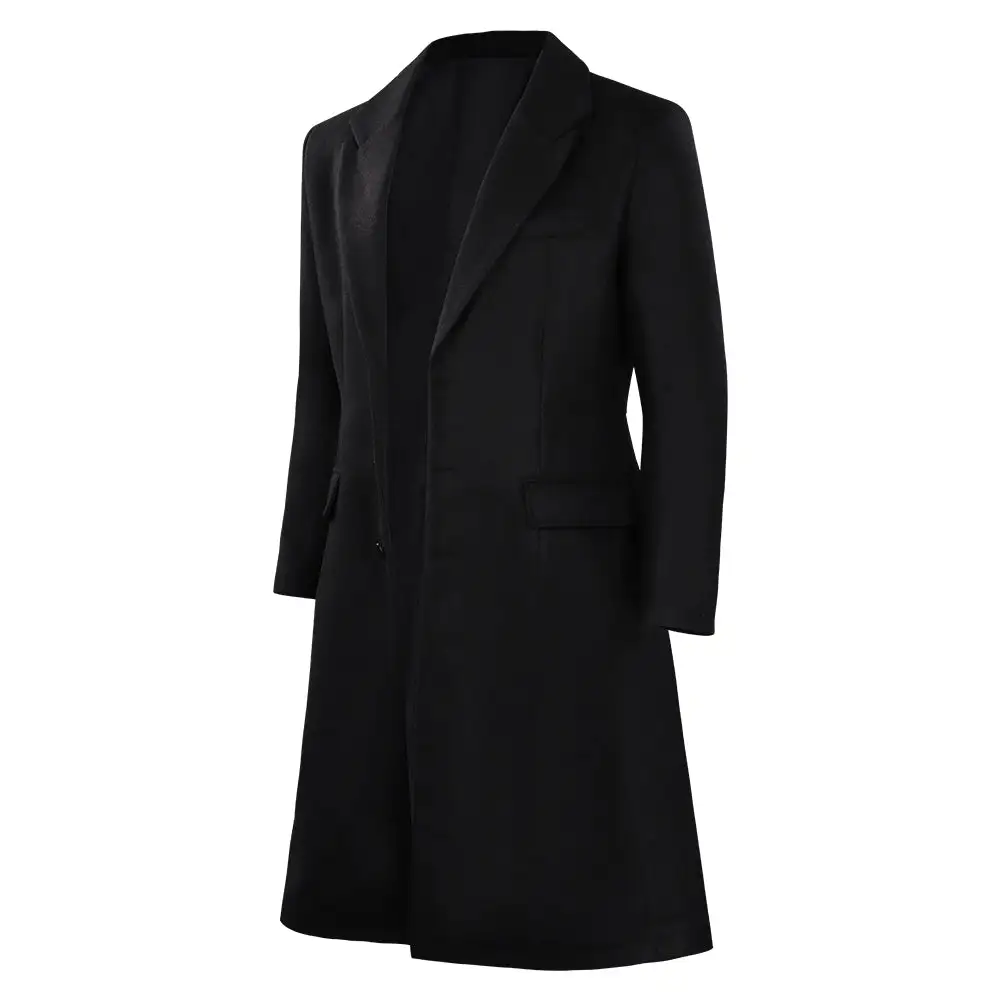 The Matrix: Resurrections Neo Cosplay Kostüm Halloween Karneval Mantel 4 The Matrix: Resurrections Neo Cosplay Kostüm Halloween Karneval Mantel – Bild 4