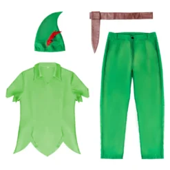 Erwachsene Peter Pan Cosplay Kostüm Halloween Karneval Outfits -DEKORATIONSGESCHÄFT 450fdc78ca69887e8576607a96fbf9ef